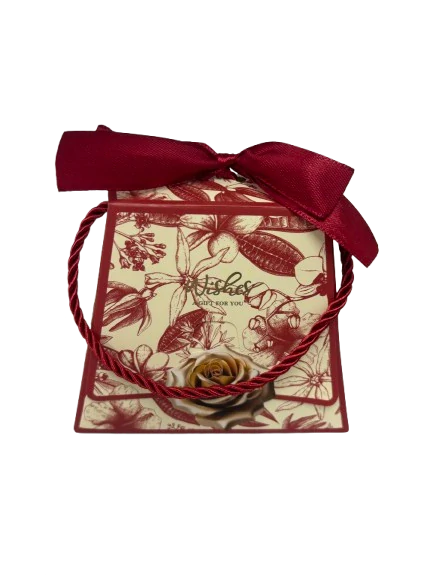 Talianske čokoládové pralinky - PAPIER MAŠLA - RED