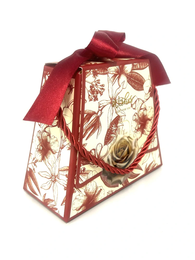 Talianske čokoládové pralinky - PAPIER MAŠLA - RED