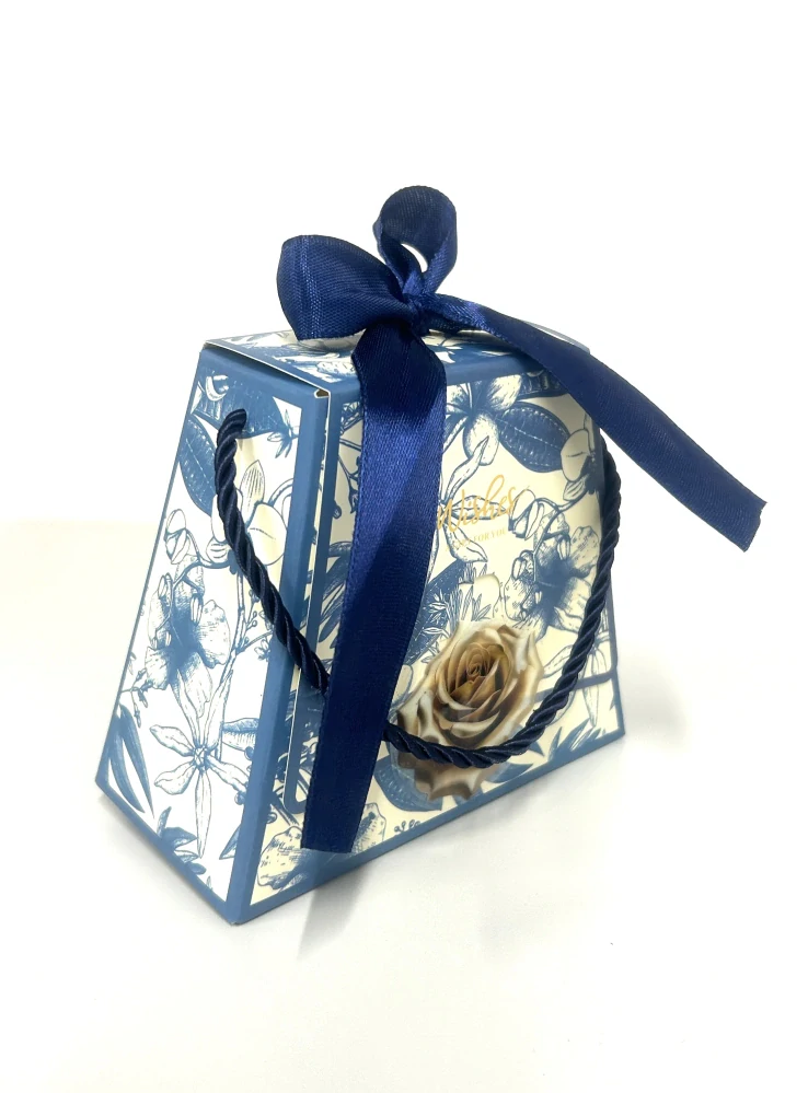 Talianske čokoládové pralinky - PAPIER MAŠLA -  BLUE