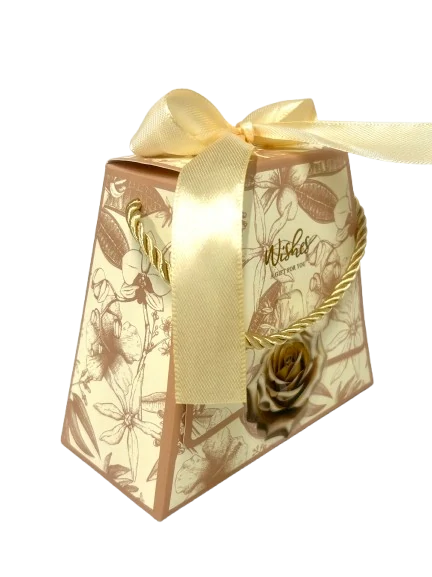 Talianske čokoládové pralinky - PAPIER MAŠLA -  BEIGE