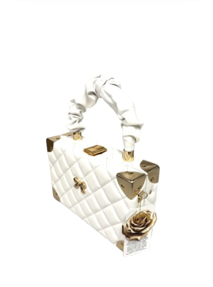 Talianske čokoláové pralinky - KOŽENÝ KUFOR White 250g