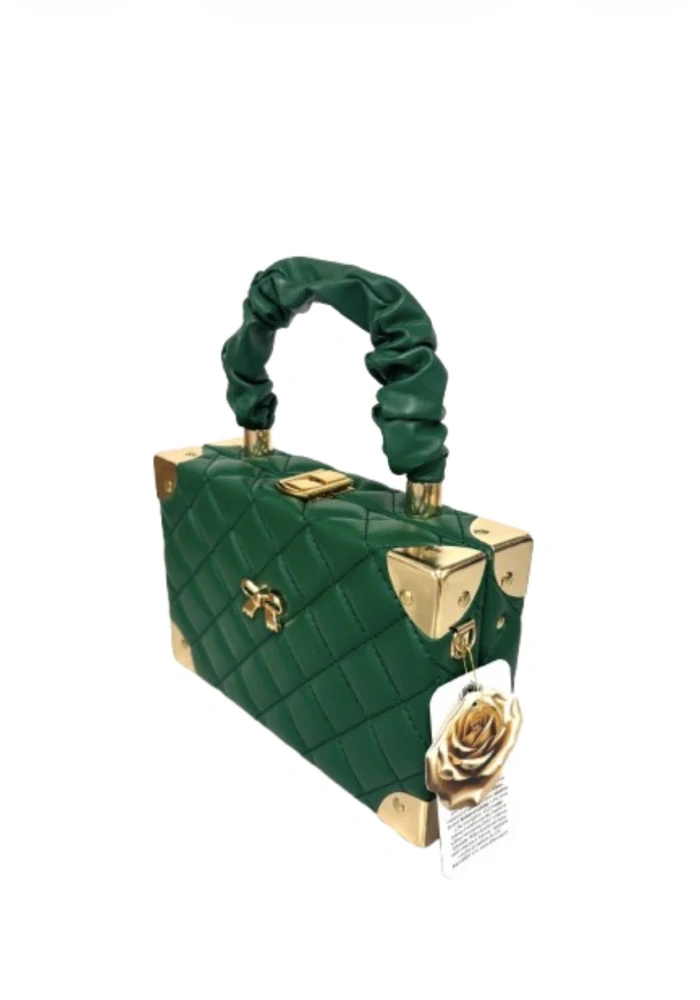 Talianske čokoláové pralinky - KOŽENÝ KUFOR Green 250g