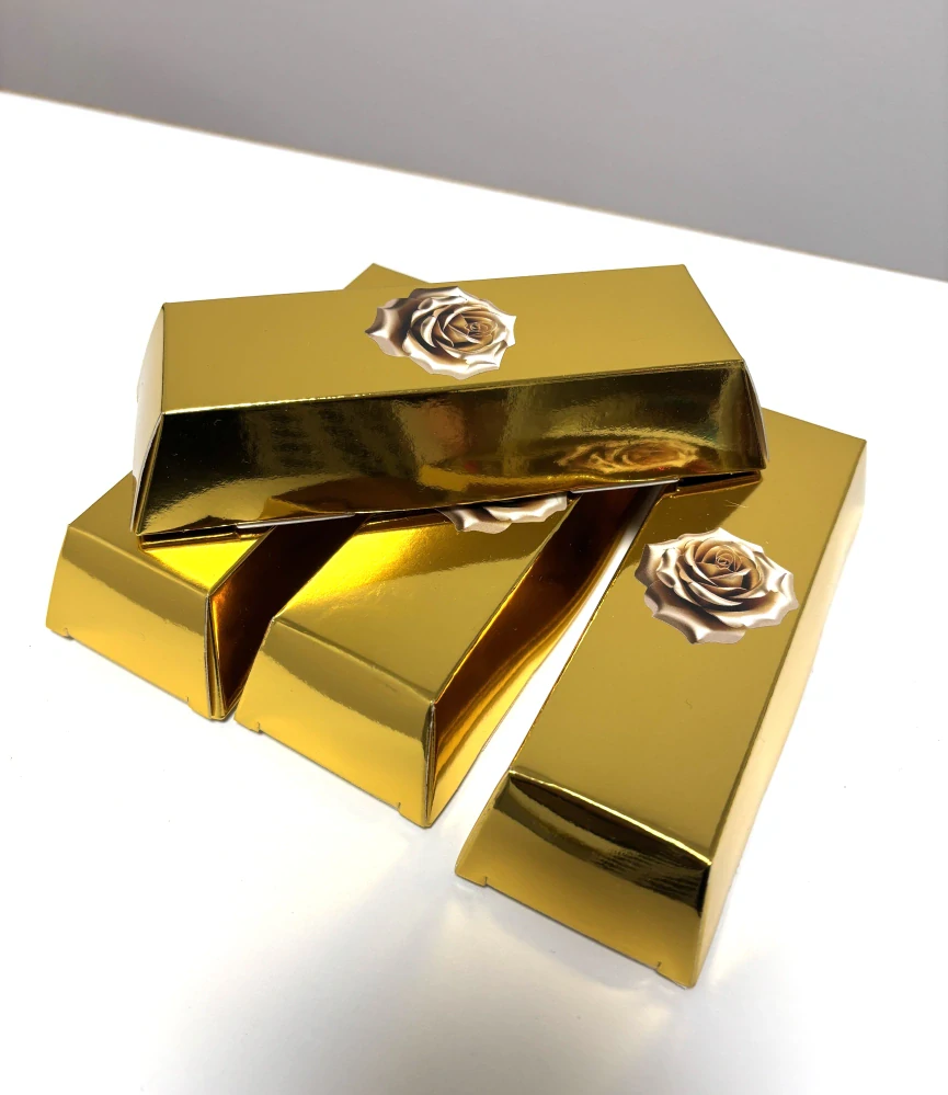 Pralinky Zlatá tehlička logo 60g