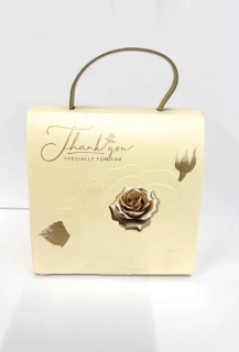 Talianske pralinky MAITRE TRUFFOUT - BEIGE - taška, príchute oriešok, káva