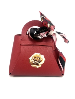 Talianske čokoládové pralinky - RED - Taška koža M 100g