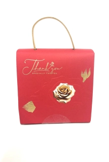 Talianske pralinky MAITRE TRUFFOUT - RED - taška, príchute oriešok, káva