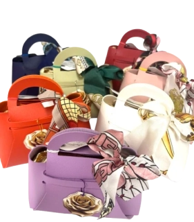 Talianske čokládové pralinky - MIX - Taška koža XXL 200g