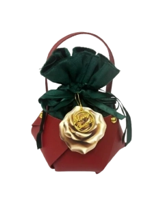 Talianske čokoládové pralinky - MEŠEC KOŽA SATÉN  - RED GREEN 175g