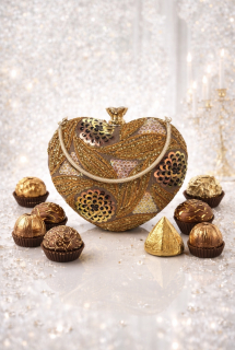 Talianske čokoládové pralinky - GLITTER HARD YELOV 270g