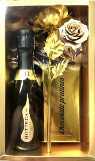 Zlatá kazeta BOTTEGA Dark Gold