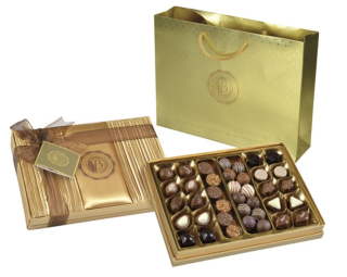 Bonboniera BOLCI Satén Gold 500g