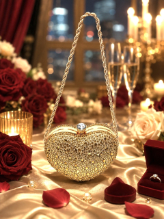 Talianske čokoládové pralinky - Briliant HEART Gold 120g