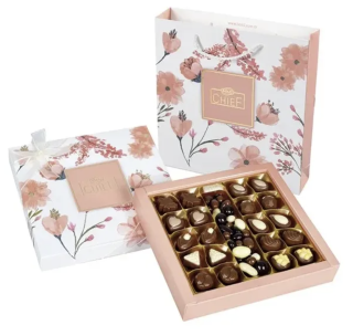 Bonboniera BOLCI Flower Pink 350g