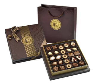 Bonboniera BOLCI Dark BROWN 215g