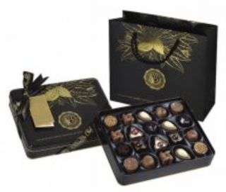 Bonboniera BOLCI Black&Gold Plech 250g